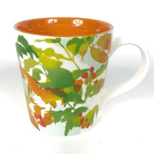 Starbucks Fall Autumn Leaves & Berries Coffee Mug
